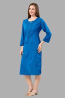 Women’s Lakhnavi Chikankari Kurti | Ethnic Embroidered Cotton Kurti for Women | Stylish Casual & Festive Wear Kurti