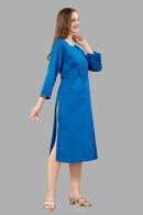 Women’s Lakhnavi Chikankari Kurti | Ethnic Embroidered Cotton Kurti for Women | Stylish Casual & Festive Wear Kurti