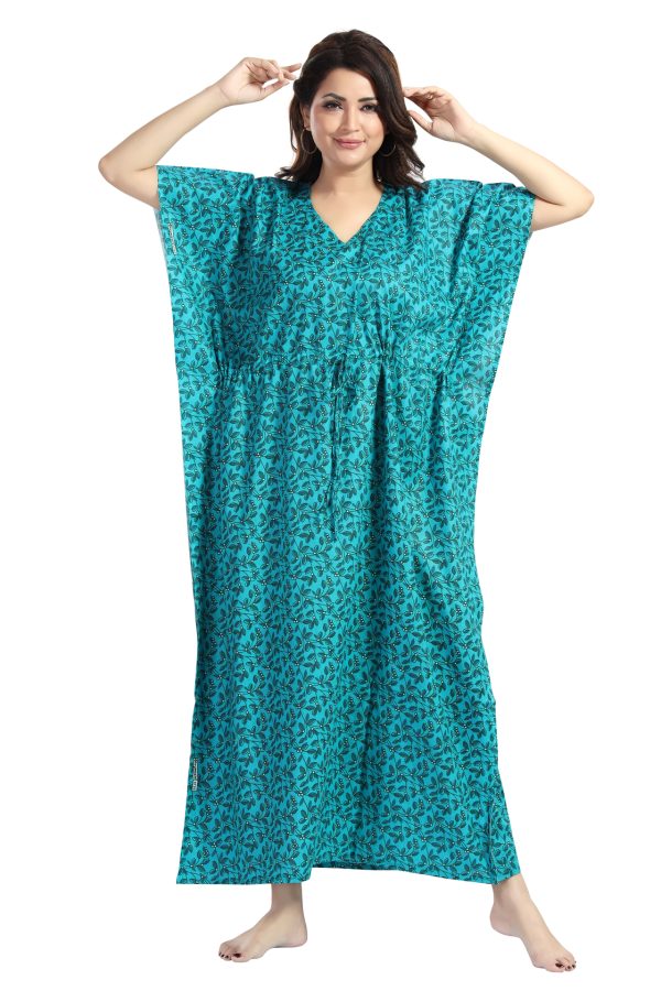 Printed Nightgown for Women Cotton | Women Nighty Gown Full Length | Printed Nighty For Women