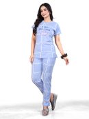 Trendy Women's Printed Cotton Nightsuit Set – Soft Loungewear Pajama Set | Premium Hosiery Cotton